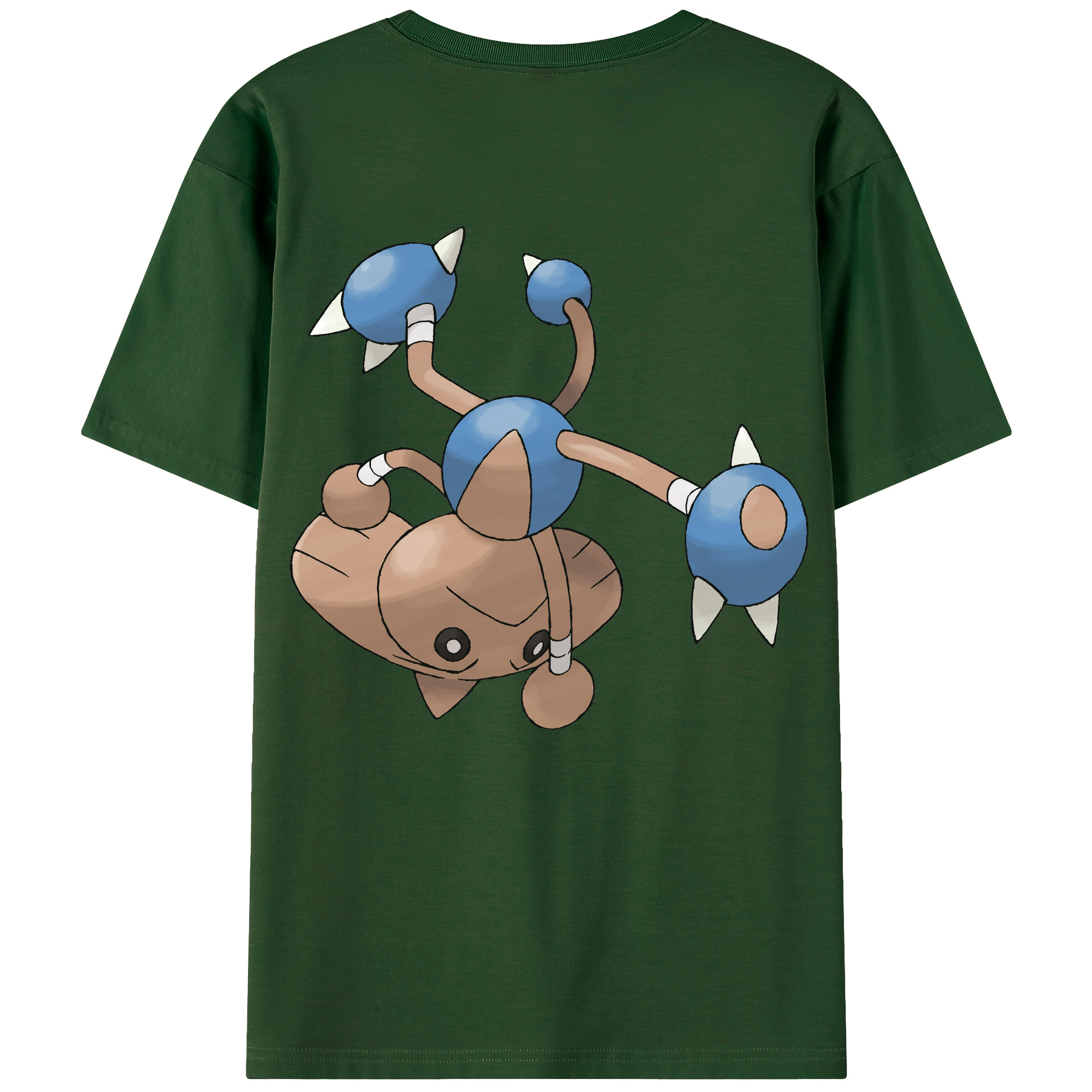 （画像用） ポケットモンスター Pokémon 綿100％半袖Tシャツ（背面プリント）